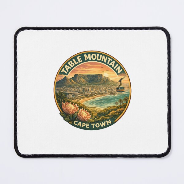 Item preview, Table Mountain Cape Town Western Cape with Camps Bay and Table Bay Coastline designed and sold by Places On Earth.