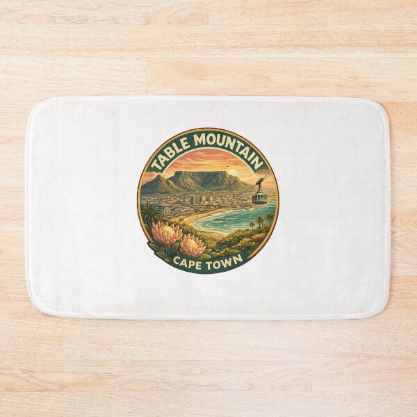 Item preview, Table Mountain Cape Town Western Cape with Camps Bay and Table Bay Coastline designed and sold by Places On Earth.