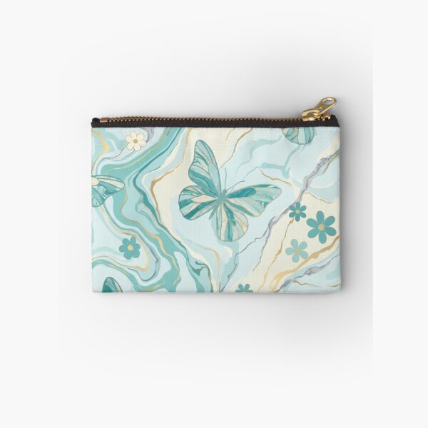 Item preview, Butterfly and Tender, Romantic, and Delicate Marbled Flowers designed and sold by Ciervo Primavera.