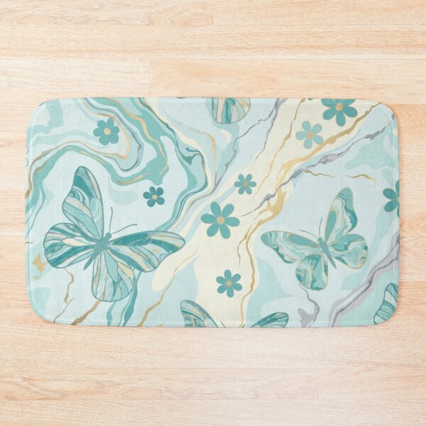 Item preview, Butterfly and Tender, Romantic, and Delicate Marbled Flowers designed and sold by Ciervo Primavera.