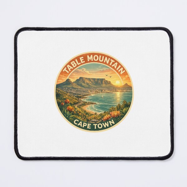 Item preview, Table Mountain Cape Town Sunset over Table Bay and Atlantic Seaboard designed and sold by Places On Earth.