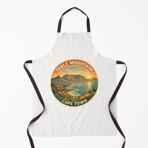 Item preview, Table Mountain Cape Town Sunset over Table Bay and Atlantic Seaboard designed and sold by Places On Earth.