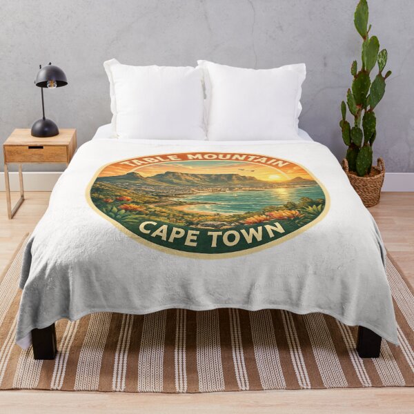 Item preview, Table Mountain Cape Town Sunset over Table Bay and Atlantic Seaboard designed and sold by Places On Earth.