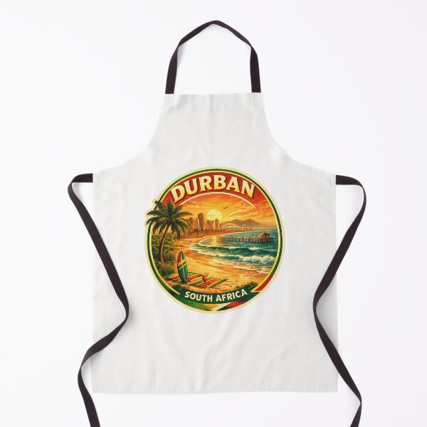 Item preview, Durban KwaZulu-Natal Golden Mile with uShaka Marine World and Indian Ocean designed and sold by Places On Earth.