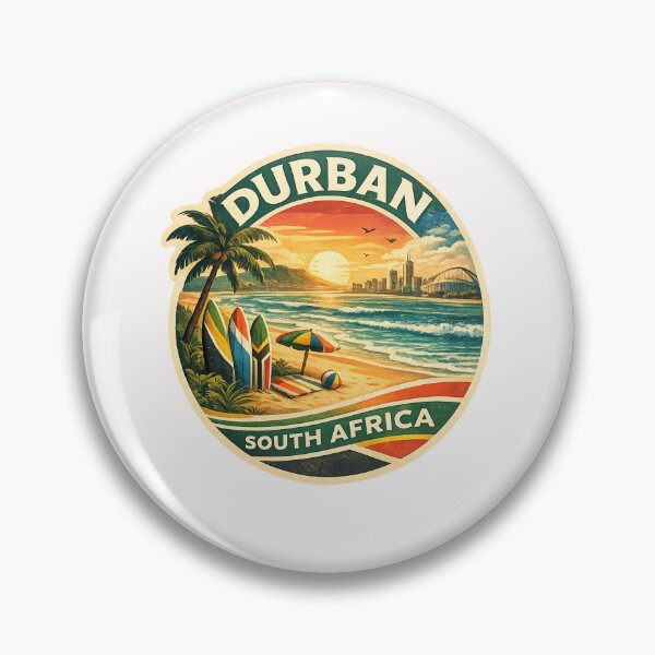 Item preview, Durban South Africa Coastline with Moses Mabhida Stadium and Umhlanga designed and sold by Places On Earth.