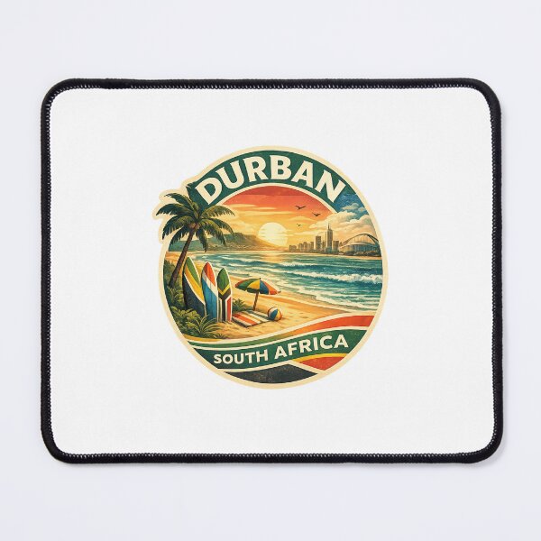 Item preview, Durban South Africa Coastline with Moses Mabhida Stadium and Umhlanga designed and sold by Places On Earth.