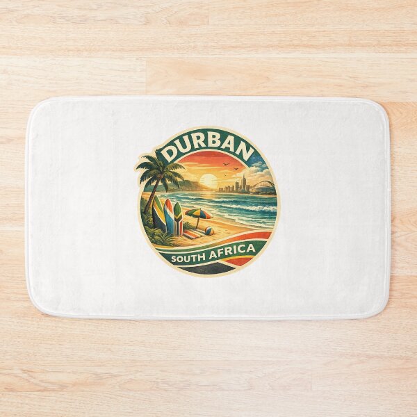 Item preview, Durban South Africa Coastline with Moses Mabhida Stadium and Umhlanga designed and sold by Places On Earth.