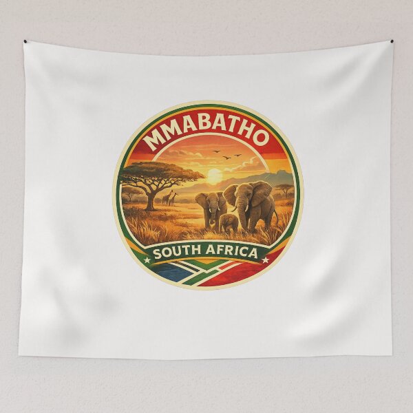 Item preview, Mmabatho North West Province near Mahikeng and Mafikeng in South Africa designed and sold by Places On Earth.