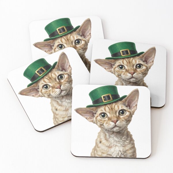 Item preview, St. Patrick's Devon Rex designed and sold by KC's.