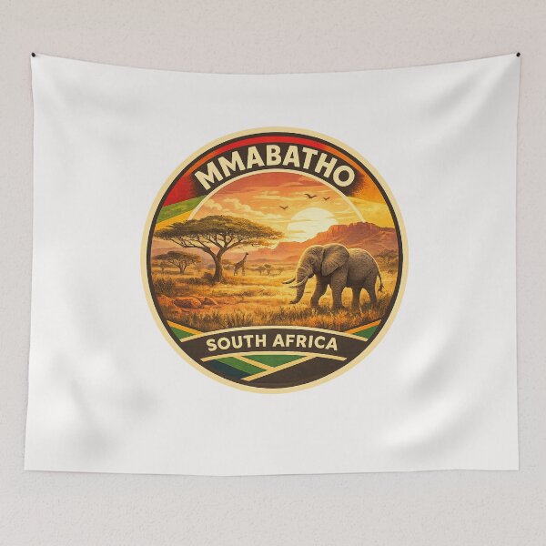 Item preview, Mmabatho South Africa near Mahikeng and Botswana Border in North West Province designed and sold by Places On Earth.