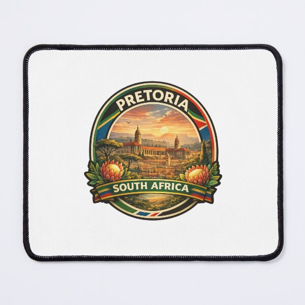 Item preview, Pretoria Gauteng with Union Buildings and Tshwane in South Africa designed and sold by Places On Earth.
