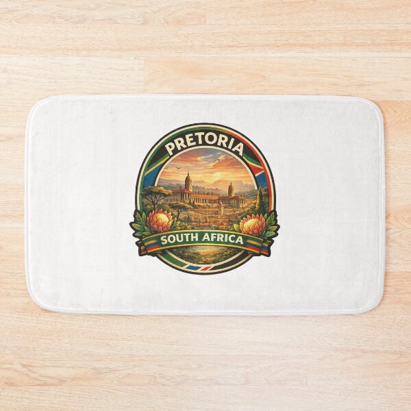 Item preview, Pretoria Gauteng with Union Buildings and Tshwane in South Africa designed and sold by Places On Earth.
