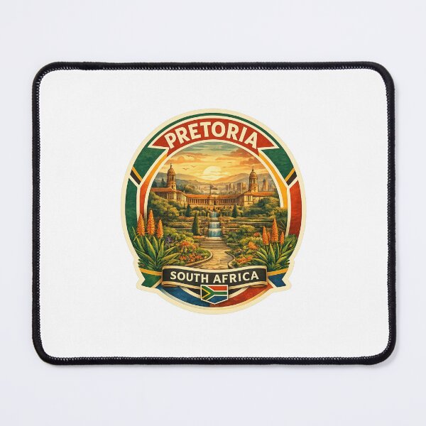 Item preview, Pretoria South Africa Cityscape with Union Buildings and Gauteng Province designed and sold by Places On Earth.