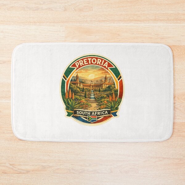 Item preview, Pretoria South Africa Cityscape with Union Buildings and Gauteng Province designed and sold by Places On Earth.