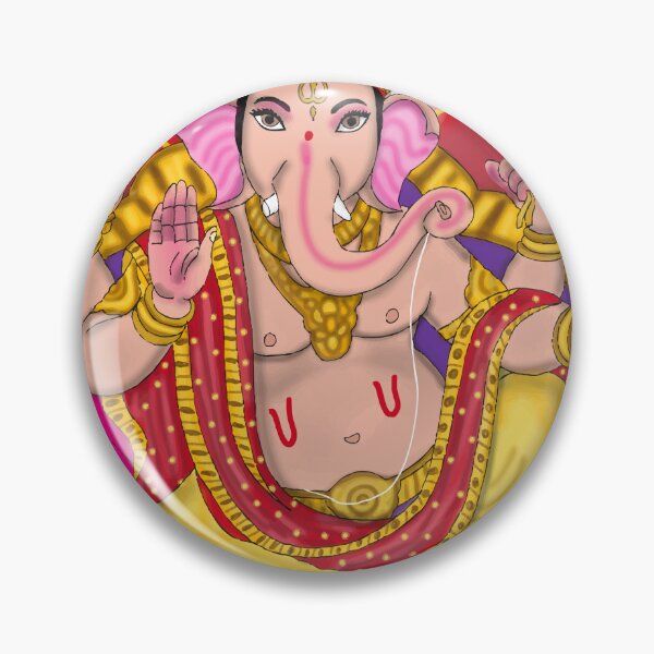 Item preview, Lord Ganesha Drawing – Divine Hindu Elephant God Art Illustration designed and sold by Harshit_Digital_Arts.