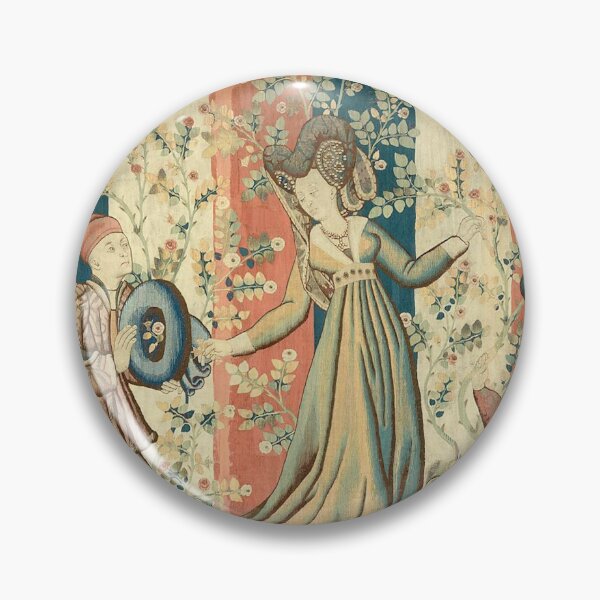 Item preview, Courtiers in a Rose Garden: A Lady and Two Gentlemen designed and sold by AnimaliaStar.