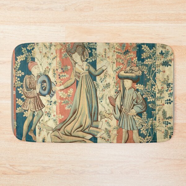 Item preview, Courtiers in a Rose Garden: A Lady and Two Gentlemen designed and sold by AnimaliaStar.
