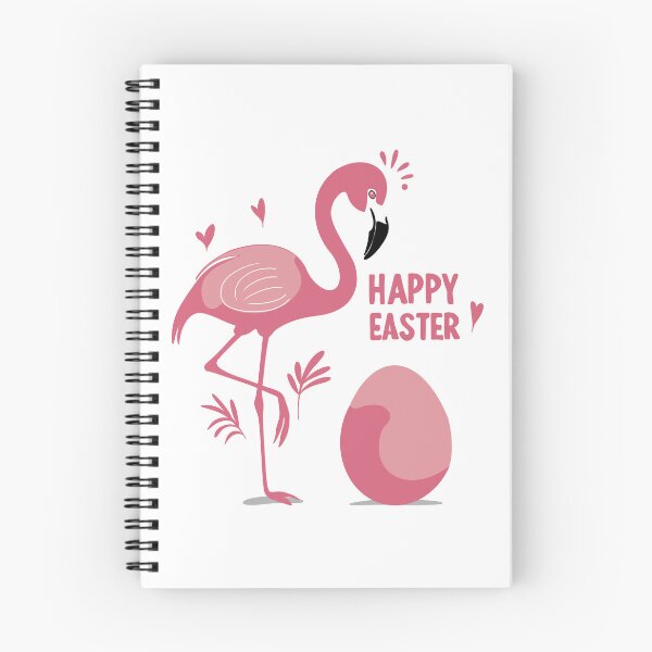 Item preview, Happy Easter Flamingo designed and sold by SimoesArtistry.