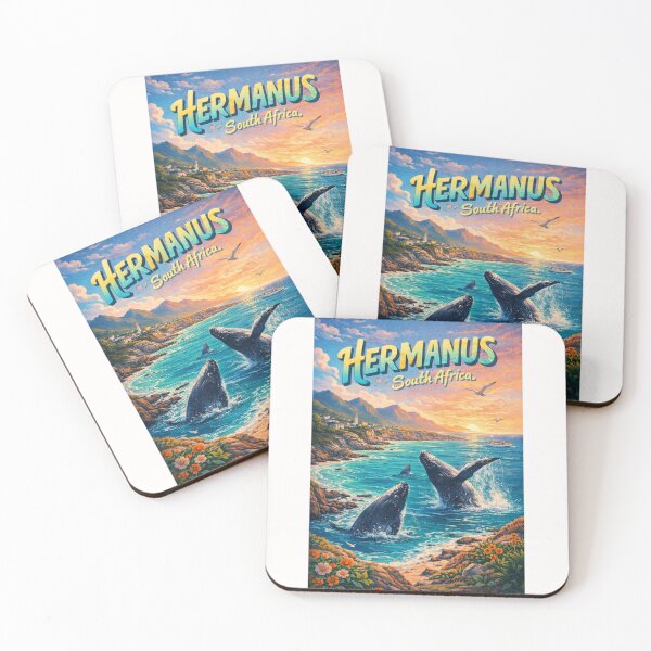 Item preview, Hermanus South Africa Whale Watching Coastline Sunset designed and sold by Places On Earth.