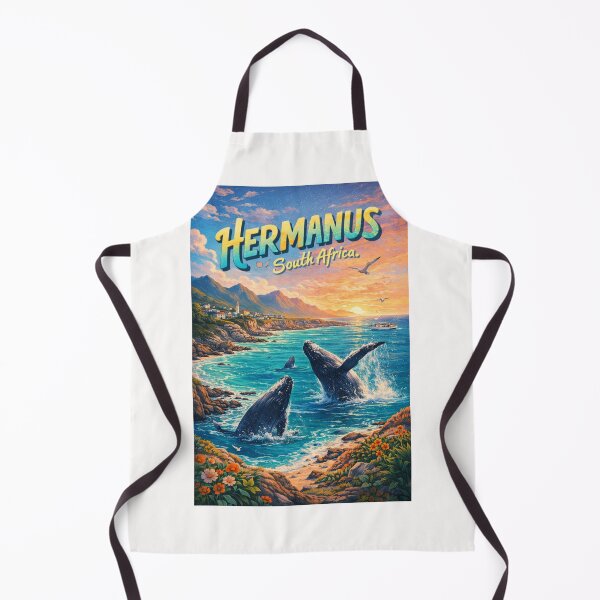 Item preview, Hermanus South Africa Whale Watching Coastline Sunset designed and sold by Places On Earth.