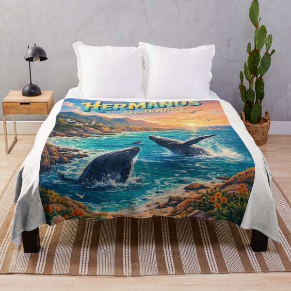 Item preview, Hermanus South Africa Whale Watching Coastline Sunset designed and sold by Places On Earth.