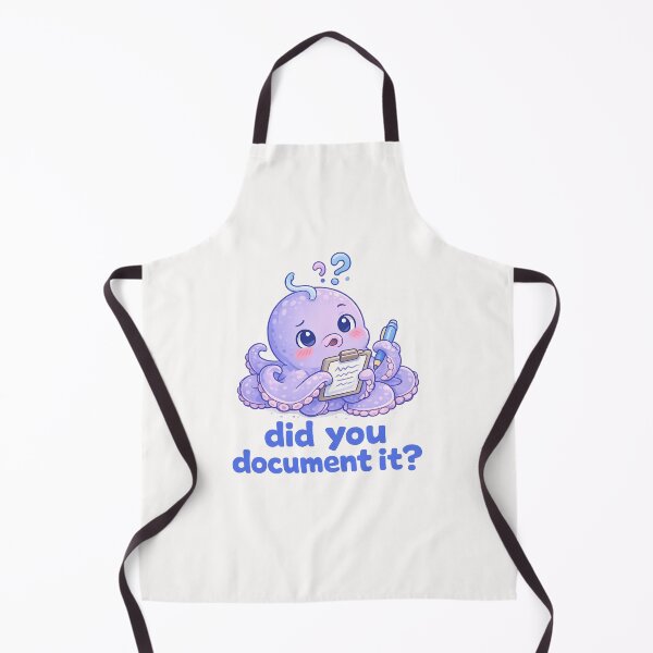 Item preview, Did You Document It Cute Purple Octopus Productivity Quote designed and sold by Places On Earth.