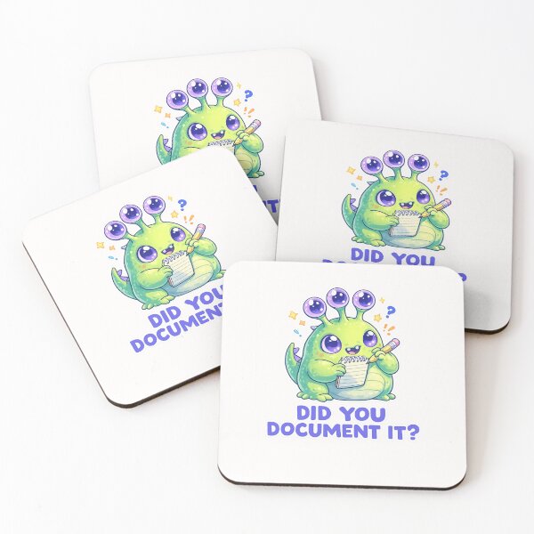 Item preview, Did You Document It Funny Alien Note Taking Quote  designed and sold by Places On Earth.