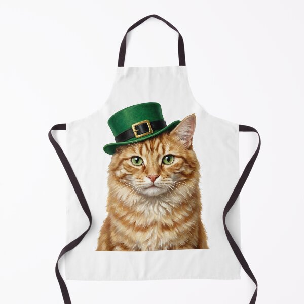 Item preview, St. Patrick's Orange Tabby designed and sold by KC's.
