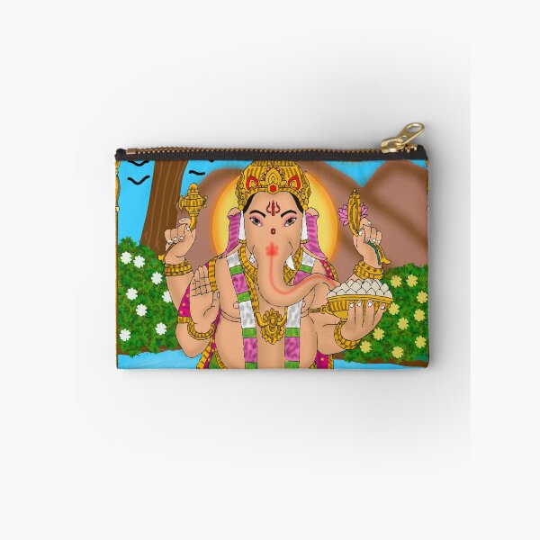 Item preview, Lord Ganesh Artistic Drawing – Hindu God of Wisdom Illustration designed and sold by Harshit_Digital_Arts.