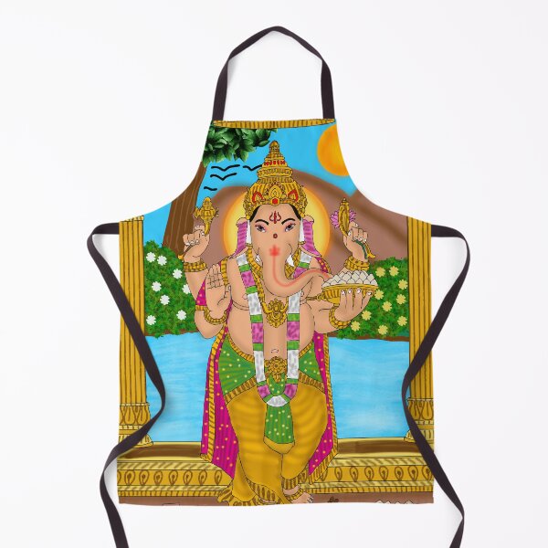 Item preview, Lord Ganesh Artistic Drawing – Hindu God of Wisdom Illustration designed and sold by Harshit_Digital_Arts.