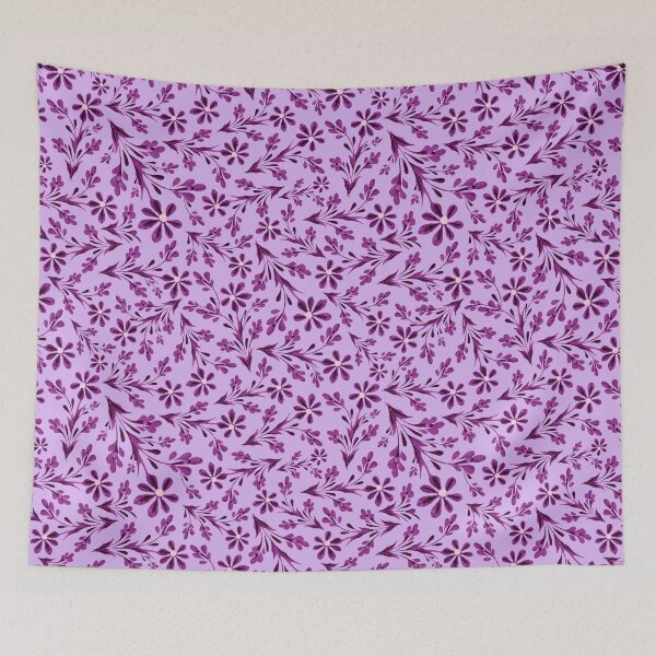 Item preview, Pink flowers, floral pattern flowers, Ukrainian art, Petrykivka style, author's drawing designed and sold by Sunflower-7.