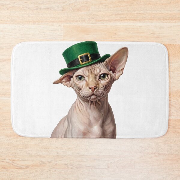 Item preview, St. Patrick's Sphynx designed and sold by KC's.