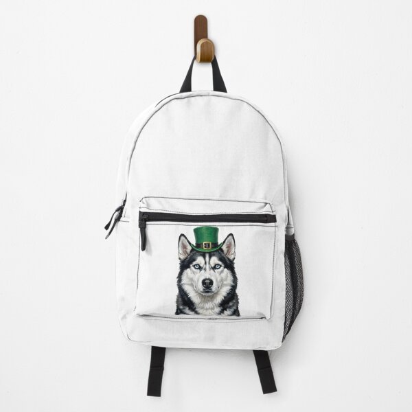 Item preview, St. Patrick's Siberian Husky designed and sold by KC's.