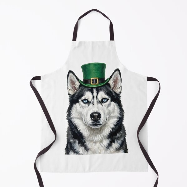 Item preview, St. Patrick's Siberian Husky designed and sold by KC's.