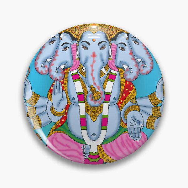 Item preview, Divine Ganesha Illustration – Hindu Spiritual Drawing Design designed and sold by Harshit_Digital_Arts.