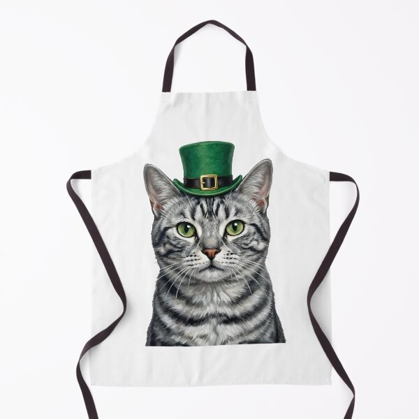 Item preview, St. Patrick's American Shorthair Cat designed and sold by KC's.