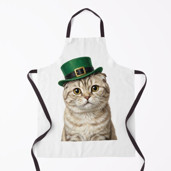 Item preview, St. Patrick's Scottish Fold Cat designed and sold by KC's.