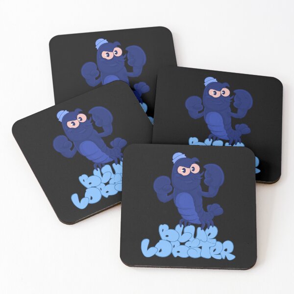Item preview, Blues lobster designed and sold by Bad Signal Studios .