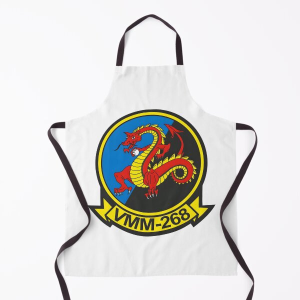 Item preview, Marine Medium Tiltrotor Squadron 268 (VMM-268) Red Dragons Emblem designed and sold by CharlieDesings.