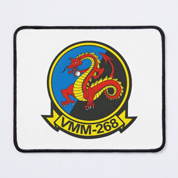 Item preview, Marine Medium Tiltrotor Squadron 268 (VMM-268) Red Dragons Emblem designed and sold by CharlieDesings.