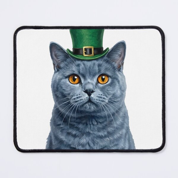 Item preview, St. Patrick's British Shorthair Cat designed and sold by KC's.