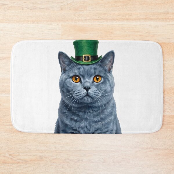 Item preview, St. Patrick's British Shorthair Cat designed and sold by KC's.
