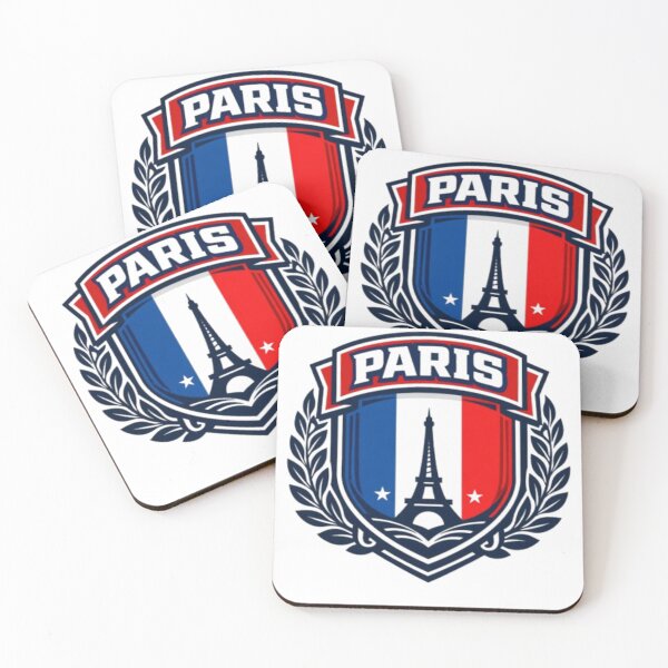 Item preview, Paris Emblem Badge – French Heritage Graphic Shirt designed and sold by wanado.