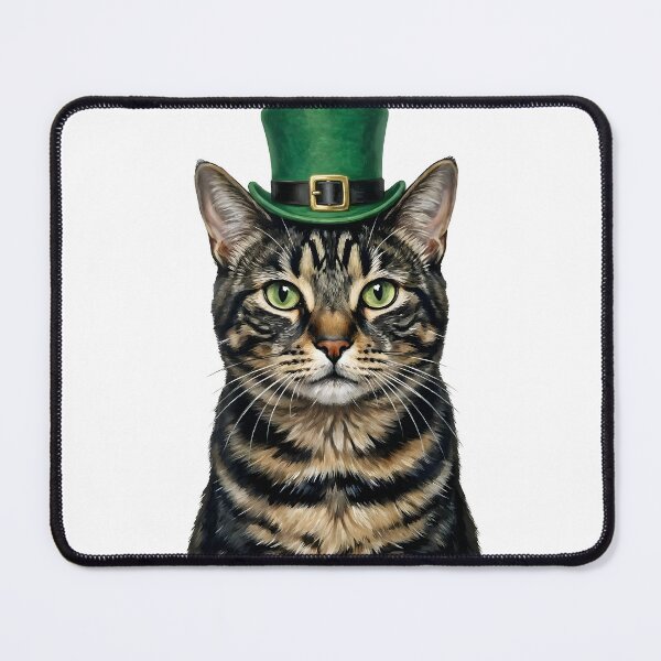 Item preview, St. Patrick's Domestic Shorthair Cat designed and sold by KC's.