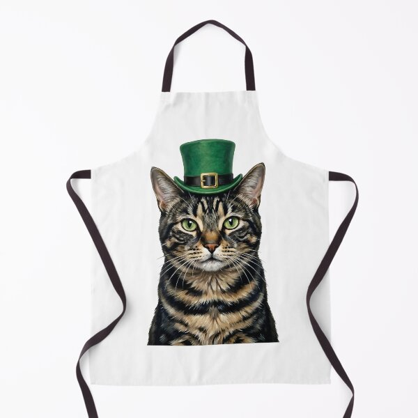 Item preview, St. Patrick's Domestic Shorthair Cat designed and sold by KC's.