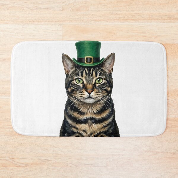 Item preview, St. Patrick's Domestic Shorthair Cat designed and sold by KC's.