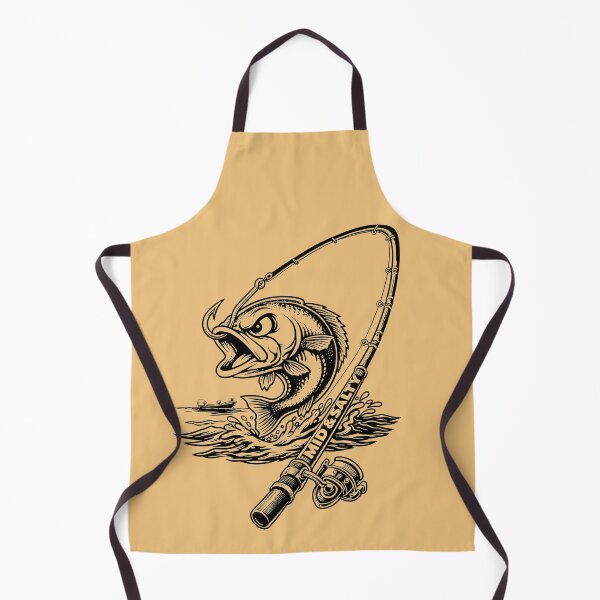Item preview, Mid & Salty Aggressive Bass Fishing Fisherman Graphic designed and sold by EquanimiTee.