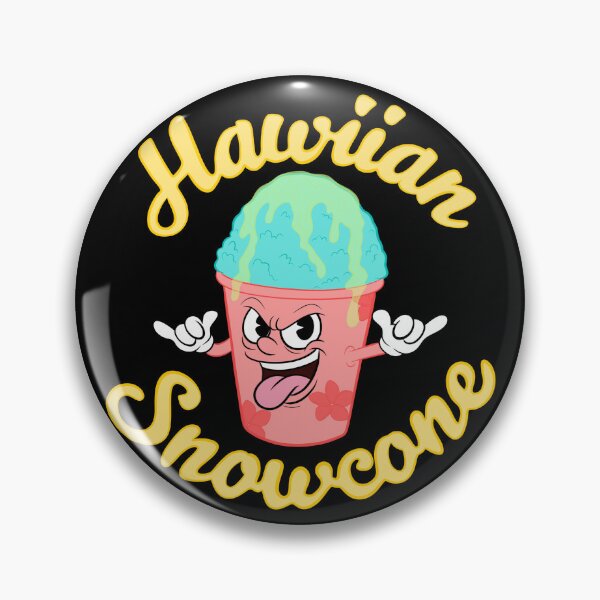 Item preview, Hawaiian snow-cone designed and sold by Bad Signal Studios .