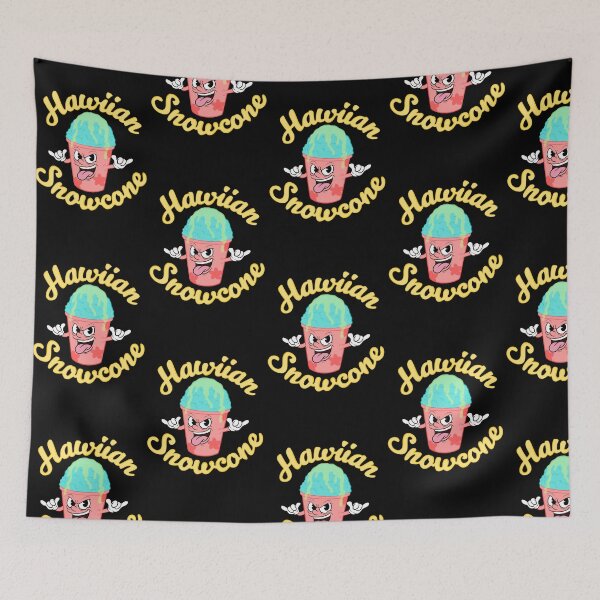 Item preview, Hawaiian snow-cone designed and sold by Bad Signal Studios .