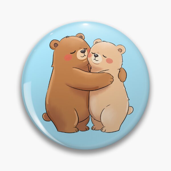 Item preview, Cuddling Teddy Bears designed and sold by MartynaKanik.